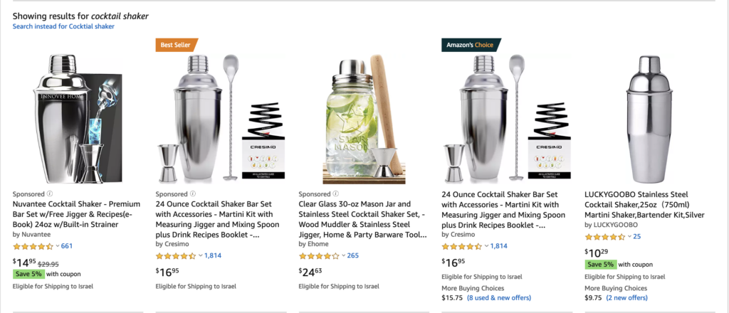 Amazon search results, same product showed up twice - Amazon SEO and PPC